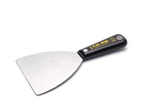 Spatulă inox lucioasă 200 mm cu colțuri rotunjite   finisaje profesionale de precizie