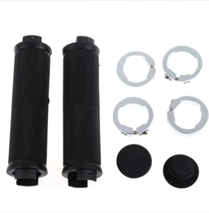 Mansoane caucuiuc ghidon bicicleta lock on ergonomice antiderapante grip trotineta mtb City bmx - imagine 5