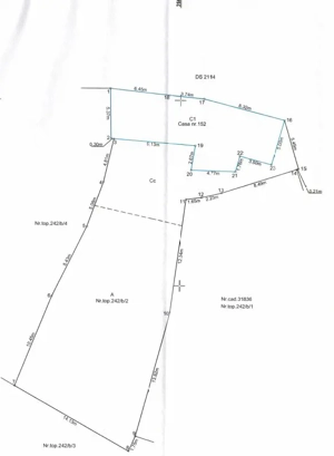 Casa nr.152-Valiug si teren intravilan 495 mp