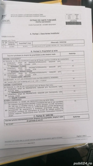 teren agricol 5 ha localitatea Carani-Sanandrei - imagine 3