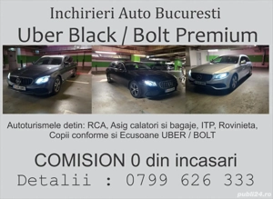 Inchirieri auto uber bolt Bucuresti