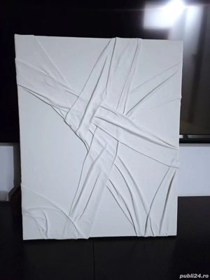 Tablou canvas pictura texturata - 3D  - imagine 2