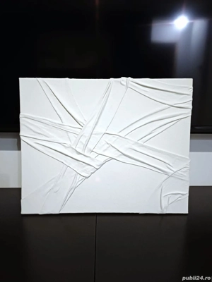 Tablou canvas pictura texturata - 3D  - imagine 4