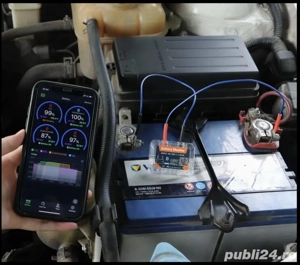 Sistem de monitorizare a bateriei auto moto wireless - imagine 4