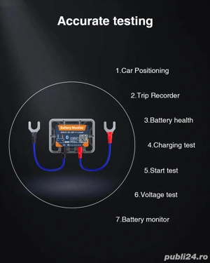 Sistem de monitorizare a bateriei auto moto wireless - imagine 5