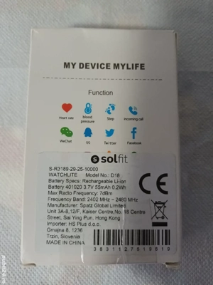 Smartwatch Solfit - imagine 3