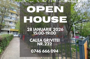 Apartament 2 camere Calea Griviței–1 Mai Metrou-vedere panoramica