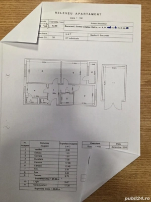 Inchiriez apartament trei camere etaj 2 in Drumul Taberei Romancierilor - imagine 10