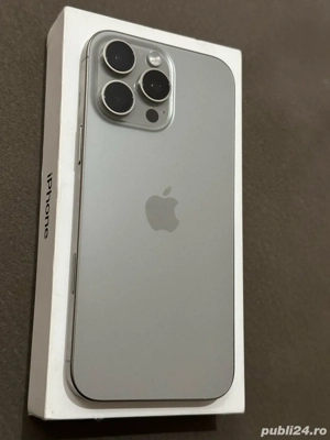 Vând iPhone 16 Pro Max, 256GB, în Garanție, în stare impecabilă, - imagine 4