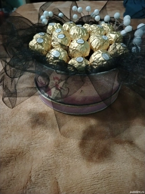 Aranjament dulce din praline