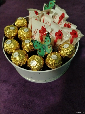 Aranjament dulce din praline