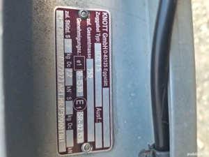 Vând remorcă faro trailer solidus cu schelet și prelată