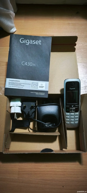 Telefon Gigaset R630H pro & C430H Robust Wireless rezistent apa   praf