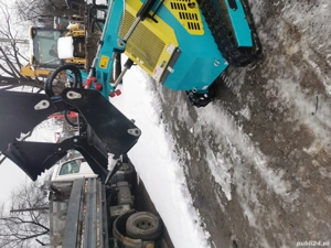 Mini-incarcator frontal bobcat pe senile 700 kg - imagine 3