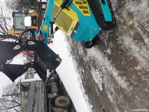 Mini-incarcator frontal bobcat pe senile 700 kg - imagine 2