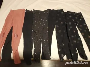 7perechi pantaloni fete HM, pentru 8 9 ani