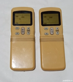 2 telecomenzi vechi   vintage pentru recondiționat sau colecționat