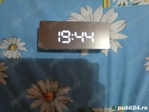 vand Ceas deșteptător digital LED alb ceas 