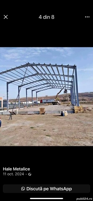 vând hală metalică - imagine 5