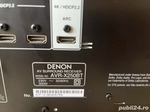 Denon AVR-X250BT Amplificator 