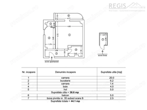 Garsoniera la Etaj Intermediar pe str De Mijloc - imagine 10