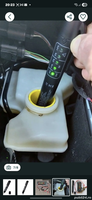 Tester diagnoza baterie/alternator auto 12V + CADOU - imagine 5