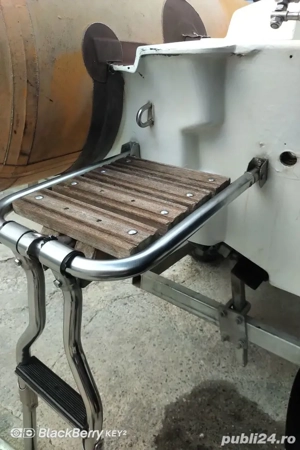 scara inox cu platforma pentru barca - imagine 4