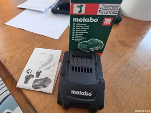 Acumulator Metabo Nou Original 18 V 2 Ah