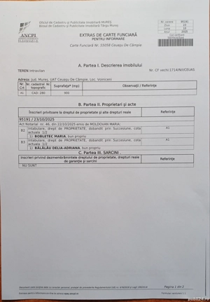 Teren intravilan Voiniceni - imagine 3