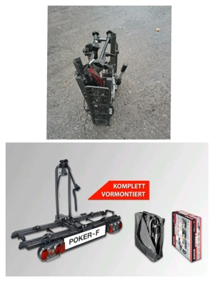 suport biciclete Eufab 2 biciclete 