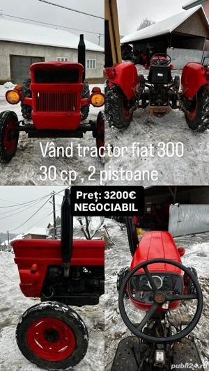 Tractor Fiat 300 - imagine 3