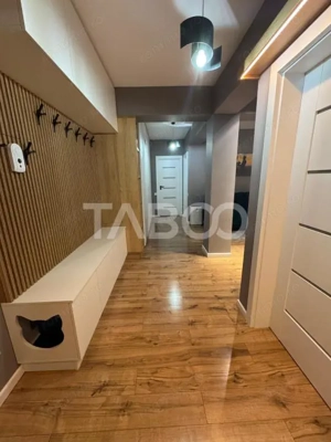 Apartament ultra modern cu balcon si 3 camere utilate si mobilate - imagine 14