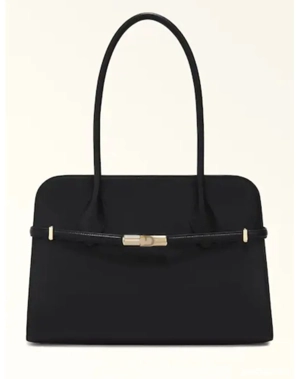 Furla FURLA   Geanta de piele cu bareta de umar Goccia 