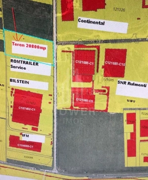 Teren Intravilan | Zona Industriala Vest | 20.663 mp - imagine 4