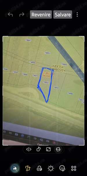 Teren extravilan 988mp Slobozia Moara DB