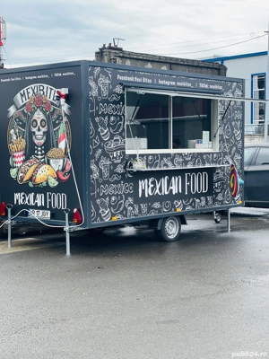 Rulotă comercială utilată complet în stare exceptionala