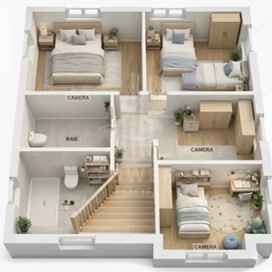 Duplex de vânzare – Șelimbăr | Construcție solidă | 120 mp utili - imagine 2