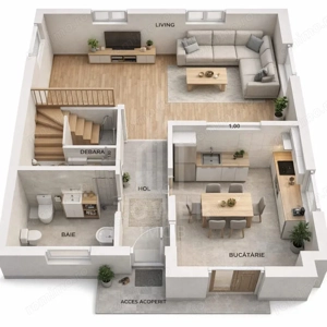 Duplex de vânzare – Șelimbăr | Construcție solidă | 120 mp utili