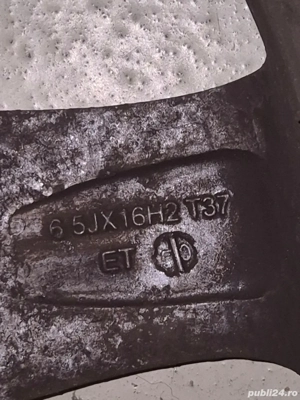 Vând set jante aliaj + anvelope de iarnă 205/55/16 Kumho DOT 1323