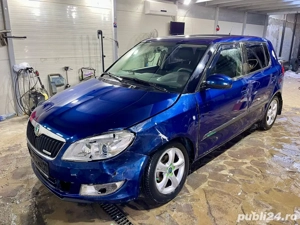 Skoda Fabia 2012 Diesel 1.2 Avariata Usor  - imagine 3