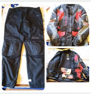 Vand greacă + pantaloni complet motocicleta  RICHA  + cizme + mănuși 185  - imagine 2