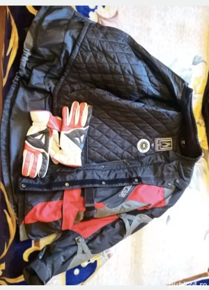 Vand greacă + pantaloni complet motocicleta  RICHA  + cizme + mănuși 185  - imagine 4