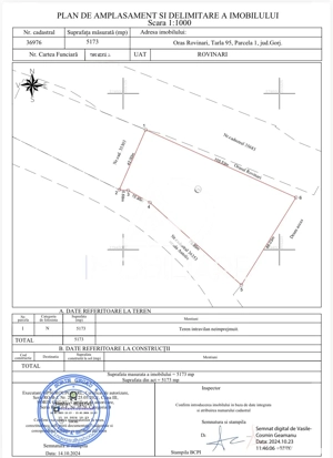 Oportunitate unică de investiție în Rovinari   Teren 5.173 mp | DUBLĂ DESCHIDERE | 0% COMISION - imagine 6