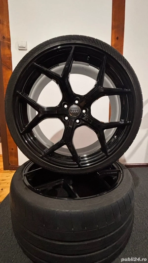 Vând set complet cauciucuri și jante originale Audi RS6 Performance - imagine 6