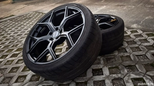 Vând set complet cauciucuri și jante originale Audi RS6 Performance - imagine 5