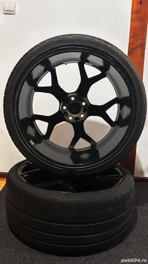 Vând set complet cauciucuri și jante originale Audi RS6 Performance - imagine 8