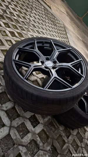 Vând set complet cauciucuri și jante originale Audi RS6 Performance - imagine 9