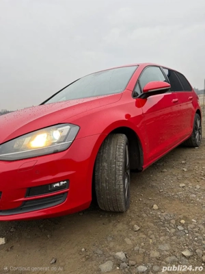 vw golf 1,6 diesel xenon 2015 - imagine 4