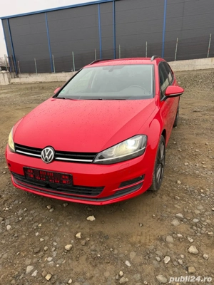 vw golf 1,6 diesel xenon 2015 - imagine 2
