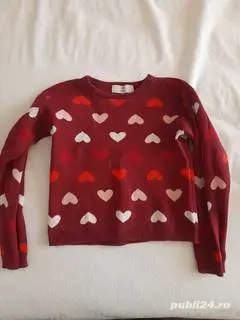 Pulover fete H&M 6 7 ani